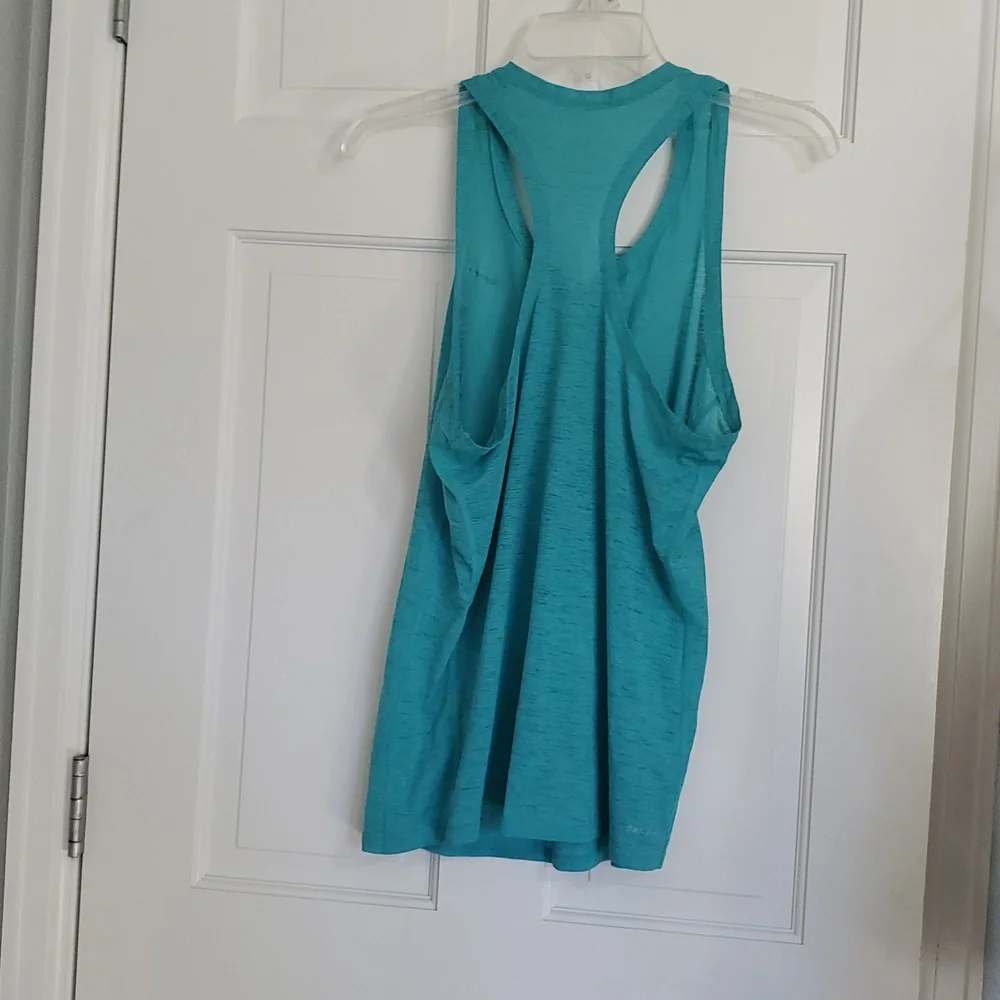 Nike Drifit Women's Teal Tank Top Sz L